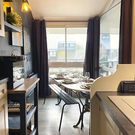 Apartamento Le Black Pearl - Terrasse - Marina Deauville